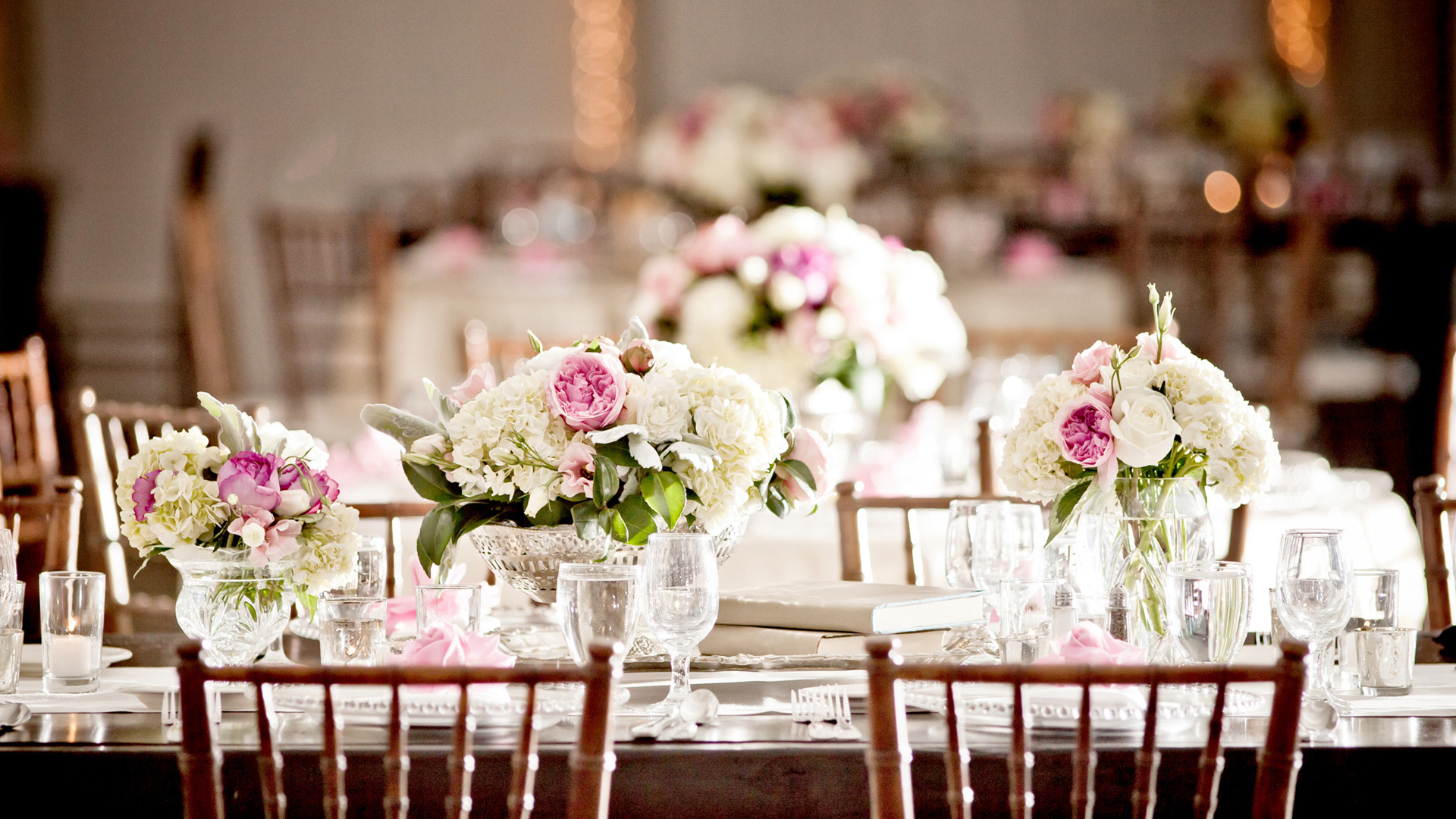 Wedding table decorations in Bromley, Kent